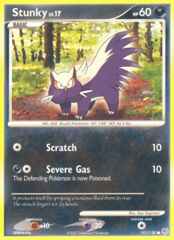 Stunky - pokemon TCG Card