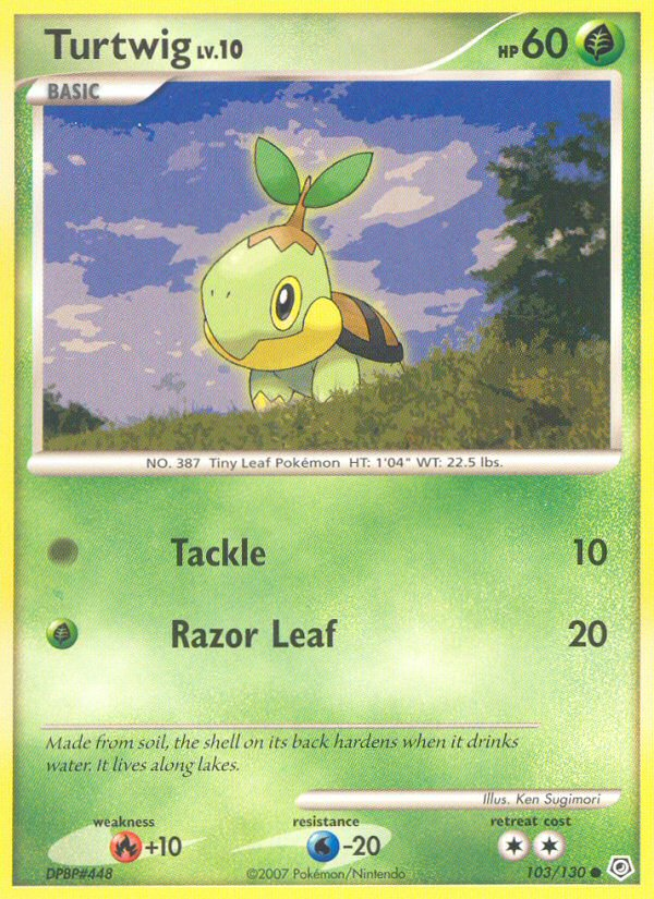 Turtwig - Pokémon TCG Card