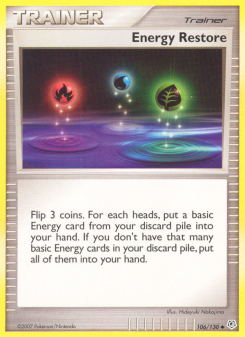 Energy Restore - pokemon TCG Card