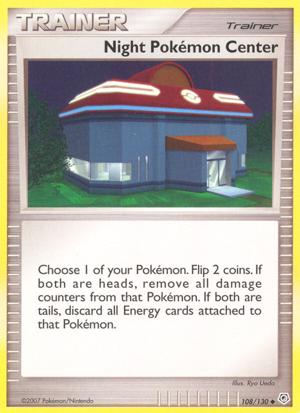 Night Pokémon Center - Pokémon TCG Card