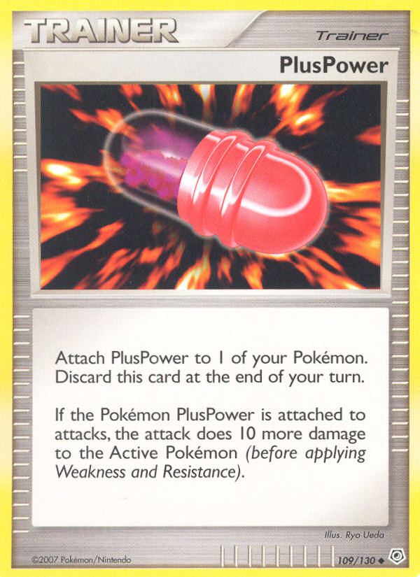 PlusPower - Pokémon TCG Card