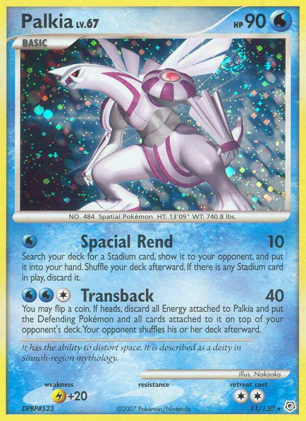 Palkia - Pokémon TCG Card