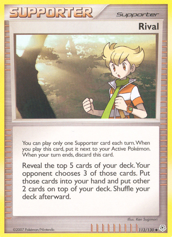 Rival - Pokémon TCG Card