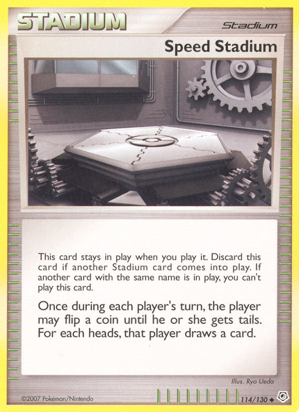 Speed Stadium - Pokémon TCG Card