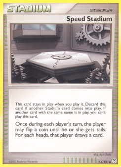 Speed Stadium - pokemon TCG Card