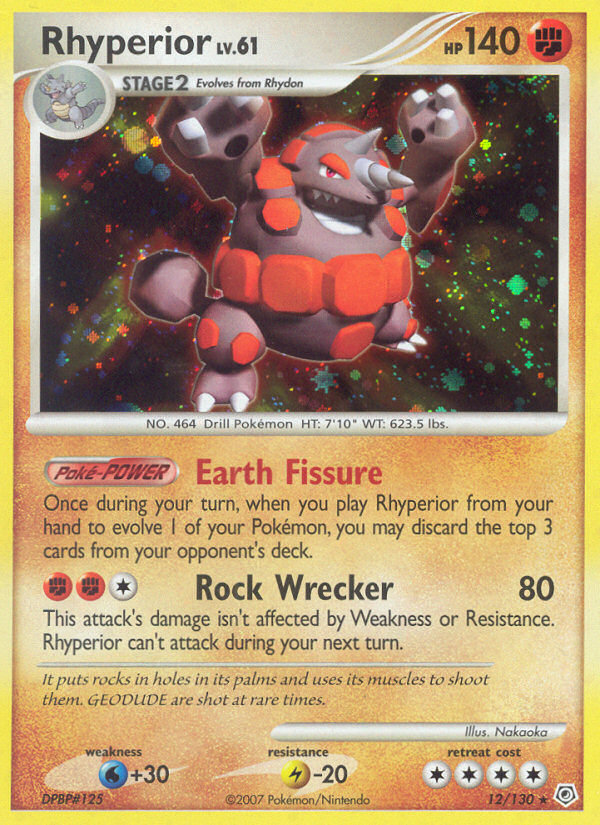 Rhyperior - Pokémon TCG Card