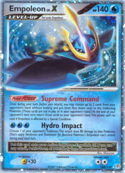 Empoleon - pokemon TCG Card
