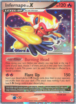 Infernape - pokemon TCG Card