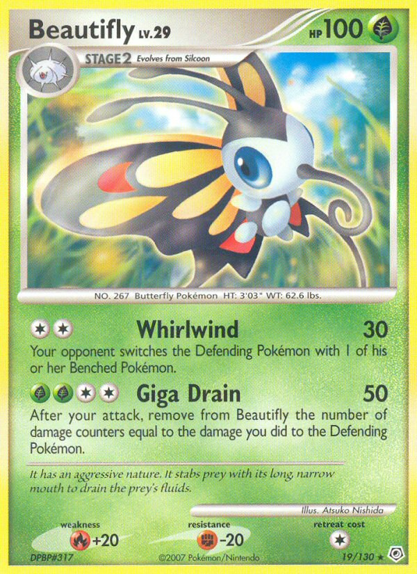 Beautifly - Pokémon TCG Card