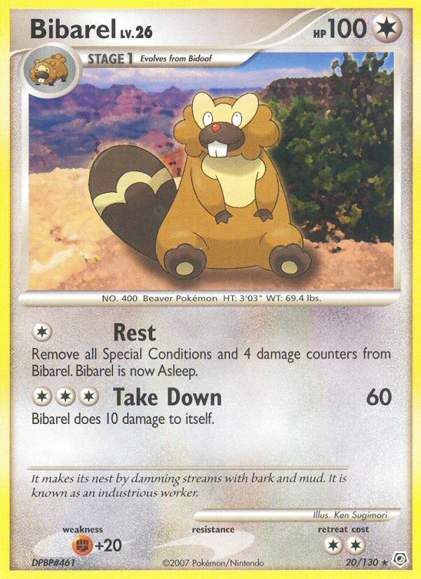 Bibarel - Pokémon TCG Card