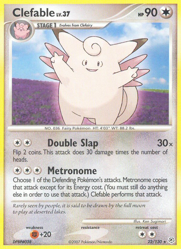 Clefable - Pokémon TCG Card