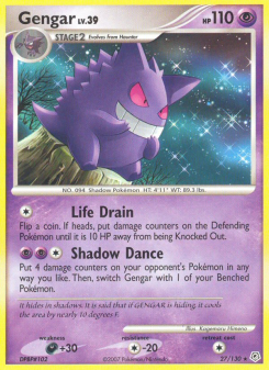 Gengar - pokemon TCG Card