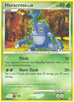 Heracross - pokemon TCG Card