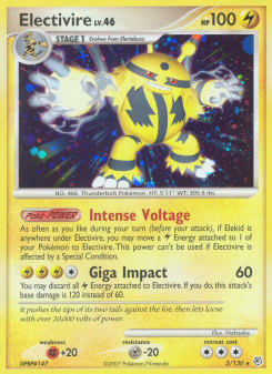 Electivire - pokemon TCG Card