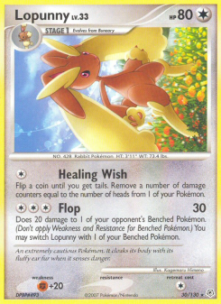 Lopunny - pokemon TCG Card