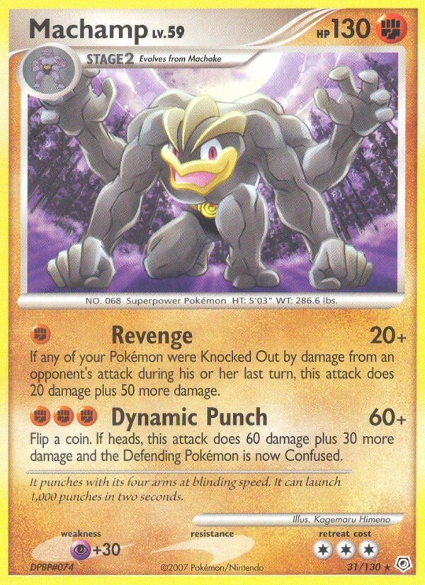Machamp - Pokémon TCG Card