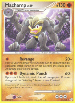 Machamp - pokemon TCG Card