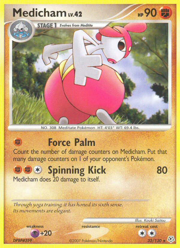 Medicham - Pokémon TCG Card