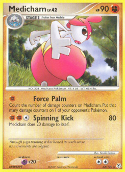 Medicham - pokemon TCG Card