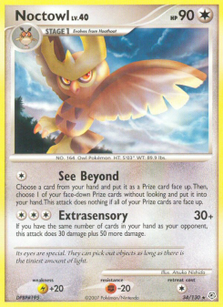 Noctowl - pokemon TCG Card