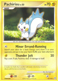 Pachirisu - pokemon TCG Card