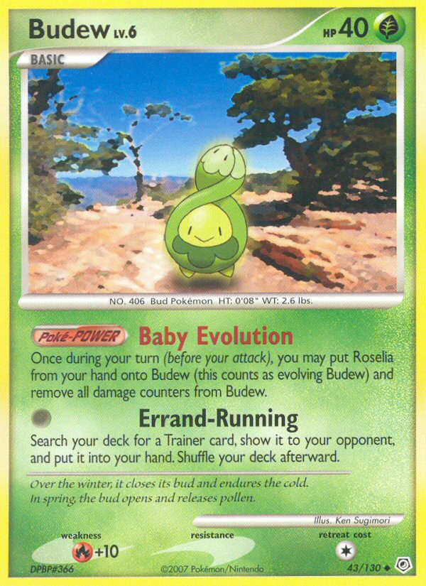 Budew - Pokémon TCG Card
