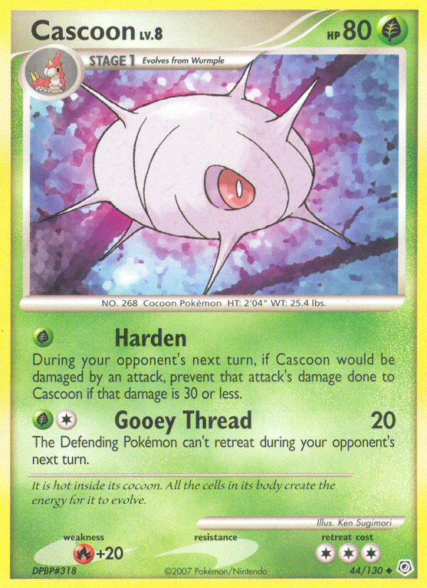 Cascoon - Pokémon TCG Card