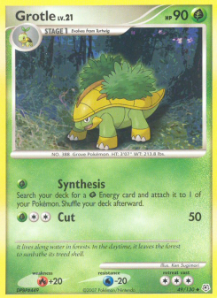 Grotle - pokemon TCG Card