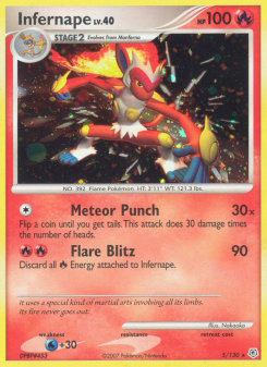 Infernape - pokemon TCG Card