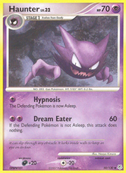 Haunter - pokemon TCG Card