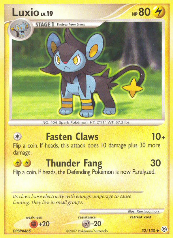 Luxio - Pokémon TCG Card
