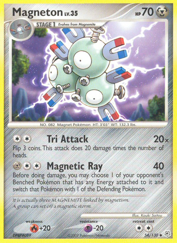Magneton - Pokémon TCG Card