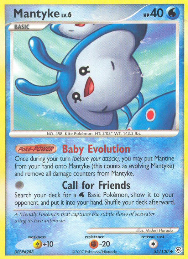 Mantyke - Pokémon TCG Card
