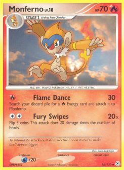 Monferno - pokemon TCG Card