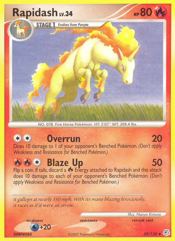 Rapidash - Pokémon TCG Card