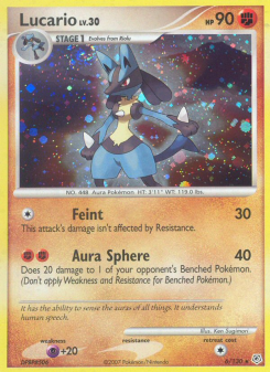 Lucario - pokemon TCG Card