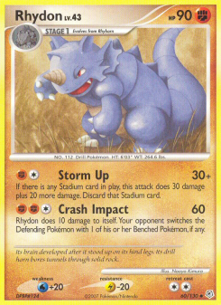 Rhydon - pokemon TCG Card