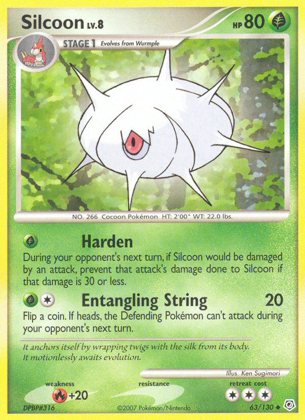 Silcoon - Pokémon TCG Card
