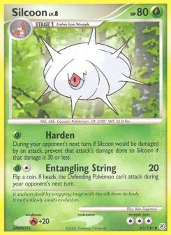 Silcoon - pokemon TCG Card
