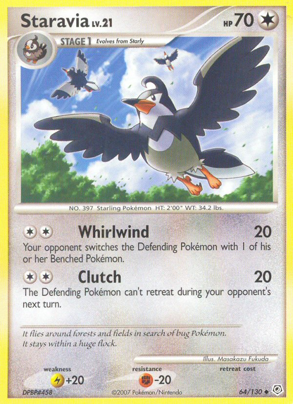 Staravia - Pokémon TCG Card