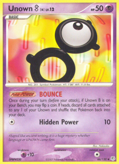 Unown B - pokemon TCG Card