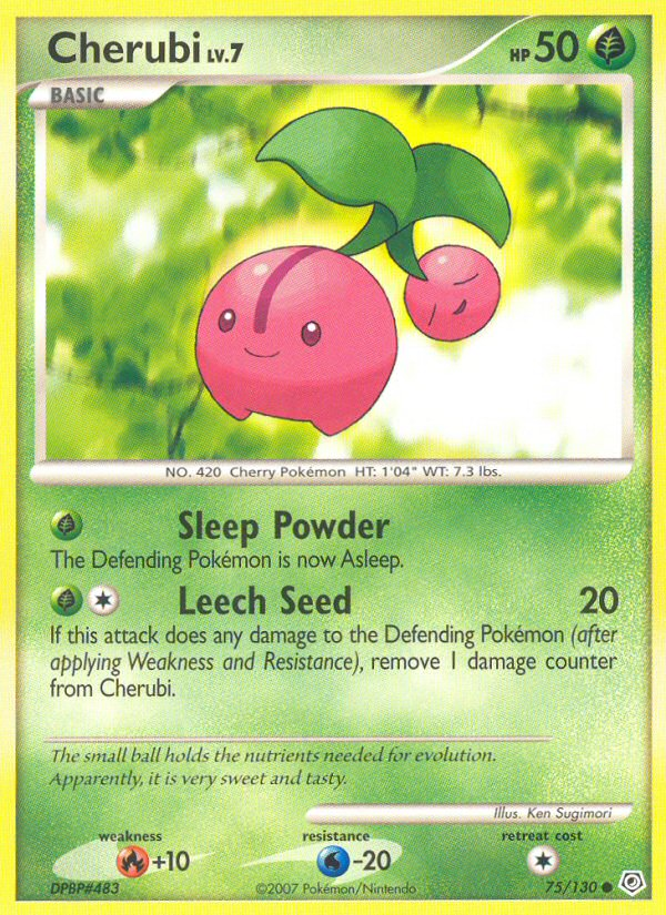 Cherubi - Pokémon TCG Card