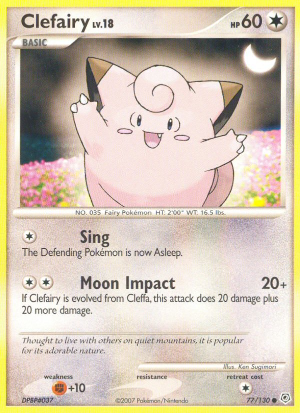 Clefairy - Pokémon TCG Card