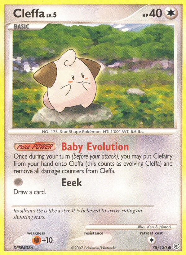 Cleffa - Pokémon TCG Card