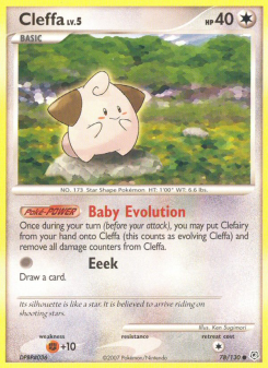 Cleffa - pokemon TCG Card