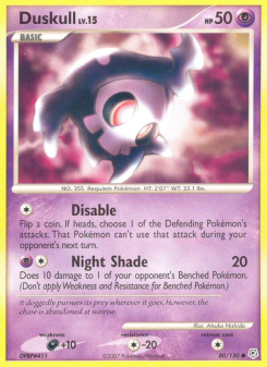 Duskull - pokemon TCG Card