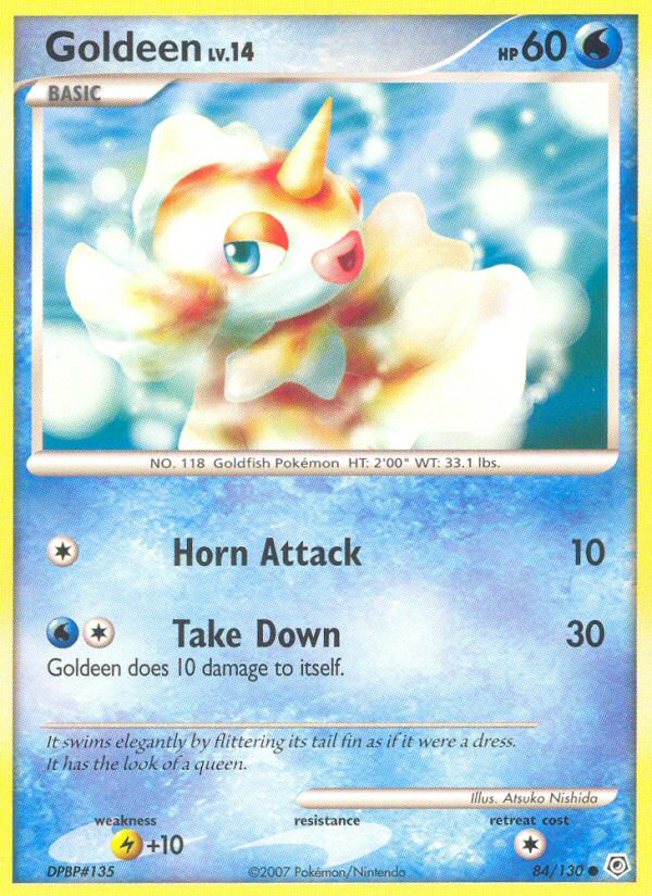 Goldeen - Pokémon TCG Card