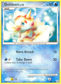 Goldeen - pokemon TCG Card