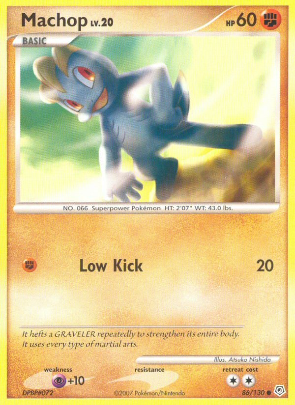 Machop - Pokémon TCG Card