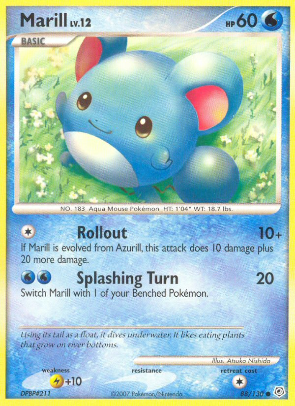 Marill - Pokémon TCG Card